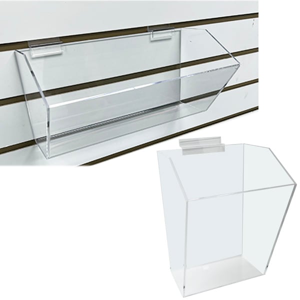 Acrylic Bins for Slatwall