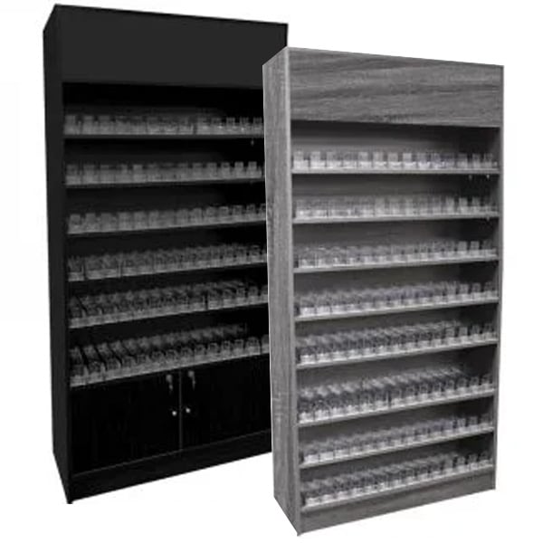 Cigarette Wallcase Displays