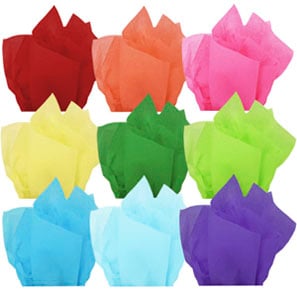 Colored Tissue Paper