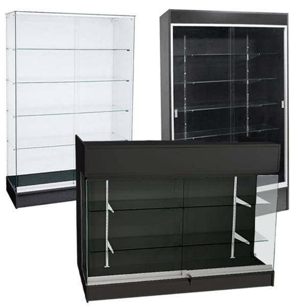 Display Cases - Black