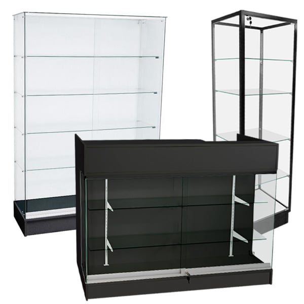 Display Cases - Black