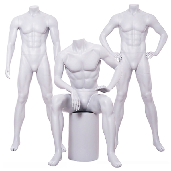 Headless Male Mannequins- Eric Collection