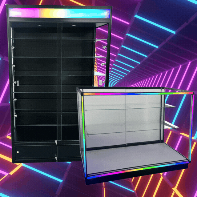 RGB LED Display Cases