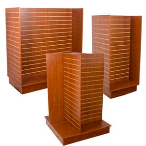 Slatwall Island Merchandisers- Cherry