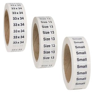 Size Labels