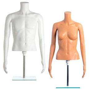 Tabletop Mannequins