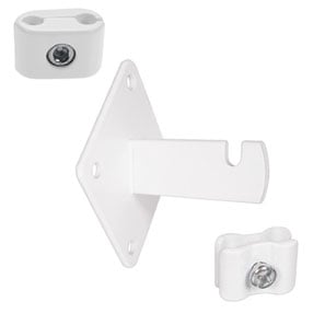 White Connectors and Wallmounts