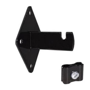 Black Connectors and Wall Mounts