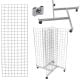 Grid 4-Way Display- 6ft- Chrome