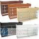 6ft Ledgetop Counter with Glass Front 