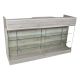 6' Glass Front Ledge Counter Specialty Color