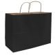 Paper Shopping Bag Black 16x6x12