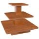 3 Tier Square Display Table-Cherry