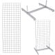 Grid Single Deluxe Display- 6ft- Chrome 