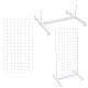 Grid Single Deluxe Display- 4ft- White 
