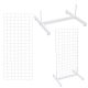 Grid Single Deluxe Display- 5ft- White 