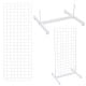 Grid Single Deluxe Display- 6ft- White 