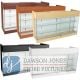 6ft Ledgetop Counter with Glass Front 