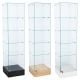 Full Frameless Retail Glass Tower Case 