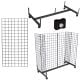 Grid Gondola Display- 4ft- Black 