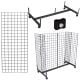 Grid Gondola Display- 5ft- Black