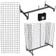 Grid Gondola Display- 6ft- Black