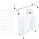 Grid Gondola Display- 4ft- White 