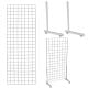 Grid L Leg Display- 6ft- Chrome