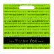 Thank You Die Cut Bags- 20