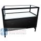 Luxury 4ft Showcase w/ Storage - Black
