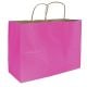 Paper Shopping Bag Pink 16x6x12