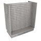 Slatwall 4ft H Unit W/Aluminum Inserts - Barnwood