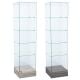 Full Frameless Retail Glass Tower Case - Specialty Color