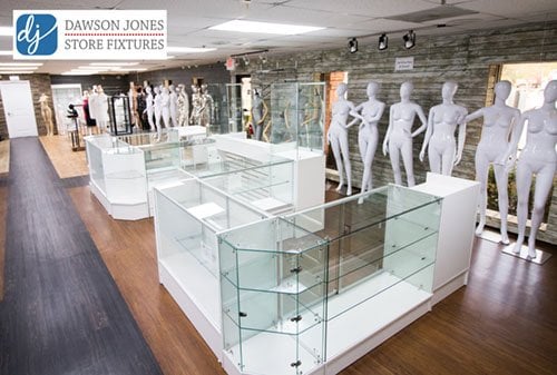 Dawson Jones Store Fixtures Side Showroom